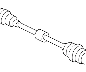 Axle Assembly - Mazda (GP40-25-50X)
