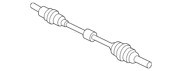Axle Assembly - Mazda (GP40-25-50X)