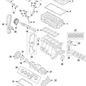 Valve Cover Gasket - Mazda (B630-10-235A)