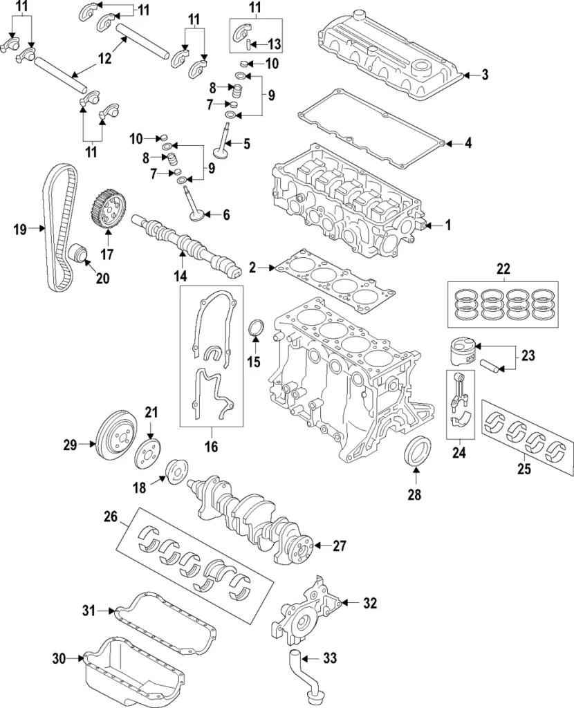Crankshaft Gear - Mazda (B630-11-321B)