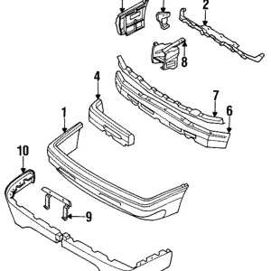 Valance Panel - Mazda (GJ21-50-060A)