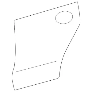 Outer Panel - Mazda (EC02-72-030G)