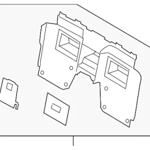Partition Panel - Mazda (NE51-68-78XK-02)