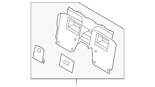 Partition Panel - Mazda (NE59-68-78XM-02)