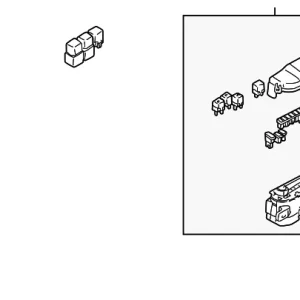 Fuse Box Main - Mazda (LD47-66-760)