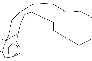 Outer Buckle - Mazda (TDY1-57-750A-00)