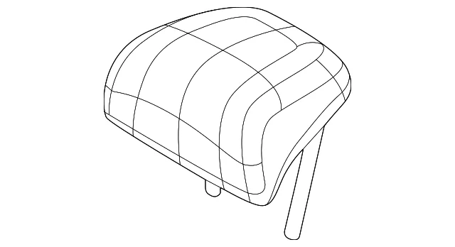Headrest, Outer - Mazda (VA52-88-240-1F)