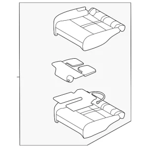 Cushion Assembly - Mazda (KEWS-88-26Y-39)