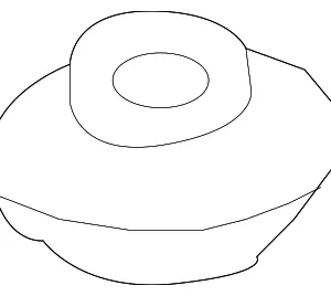 Outer Tie Rod Cap - Mazda (F151-28-4A3)