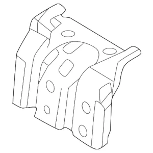 Drive Motor Battery Pack Cover Bracket - Mazda (VC67-30-BAX)