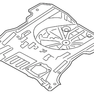 Rear Floor Pan - Mazda (ZZDA-53-700)