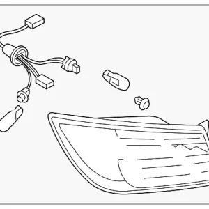 Tail Lamp Assembly - Mazda (TE69-51-150E)