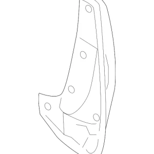 Mud Guard - Mazda (BP4K-51-840B)