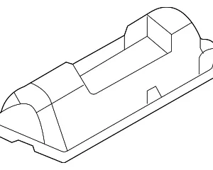 Lower Cover - Mazda (VC85-50-858)