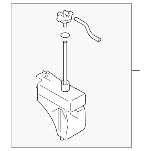 Expansion Tank - Mazda (L33L-15-350B)
