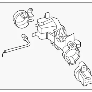 Steering Lock - Mazda (GRYJ-76-29XC)