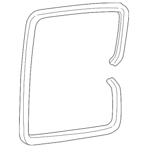 Side Glass Weatherstrip - Mazda (ZZM0-72-651)