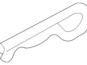 Spare Carrier Pin - Mazda (9XF2-52-877K)