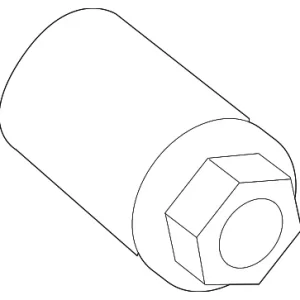 TPMS Sensor Nut - Mazda (GS1D-37-141A)