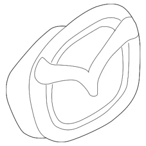 Emblem - Mazda (BCJH-51-730B)