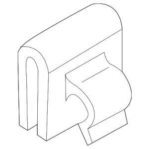 Trunk Side Trim Clip - Mazda (GHK1-68-AD2)