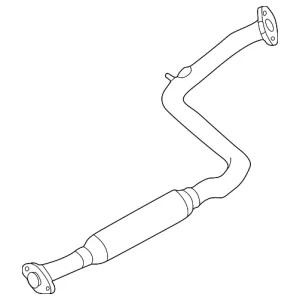 Resonator & Pipe - Mazda (KL98-40-300-P2)