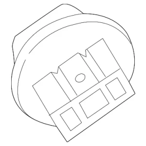 Knob - Mazda (D6Y1-76-142)