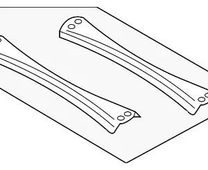 Floor Reinforced - Mazda (C235-56-3A1)