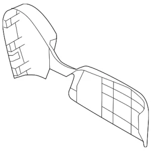 Inner Finish Panel - Mazda (BDGG-88-1G3-02)