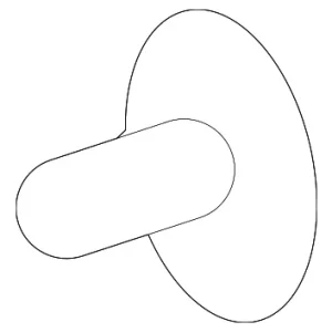 Passenger Air Bag Rivet - Mazda (D461-69-A15)