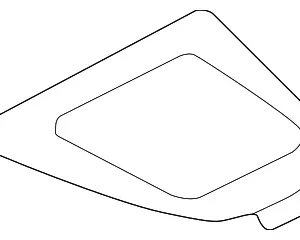 Front Panel - Mazda (NC65-64-470)