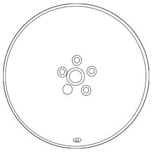 Wheel, Alloy - Mazda (9965-22-7080)