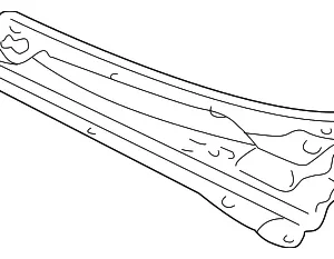 Cowl Grille - Mazda (EC01-50-7S0J-83)