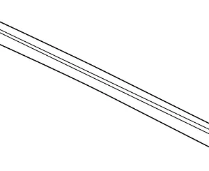 Belt Weather-Strip - Mazda (BCJH-58-821E)