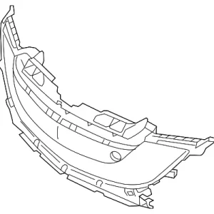 Lower Grille - Mazda (BBN6-50-1T1E)