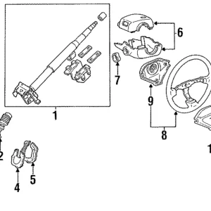 Column Cover - Mazda (BR72-60-220A)