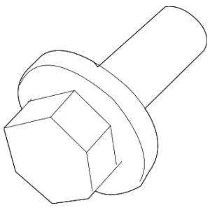 Glove Box Assembly Screw - Mazda (9XG1-05-064K)