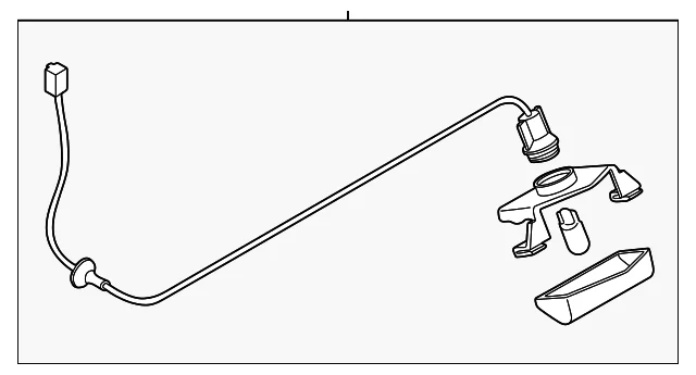License Lamp - Mazda (DR61-51-270B)