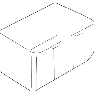 Fuse Box Main Lower Cover - Mazda (NC10-66-767)