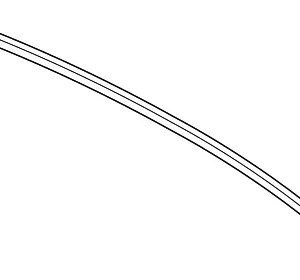 Instrument Panel Seal - Mazda (C235-55-162)