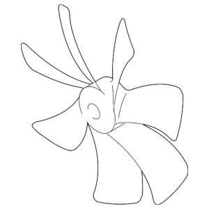 Fan Blade - Mazda (FS1G-15-140)