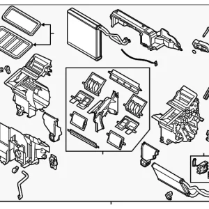 AC & Heater Assembly - Mazda (GHR5-61-130H)