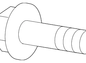 Mount Bolt - Mazda (GS1D-51-695)