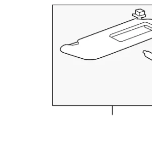 Sun-Visor - Mazda (KN0W-69-270-06)