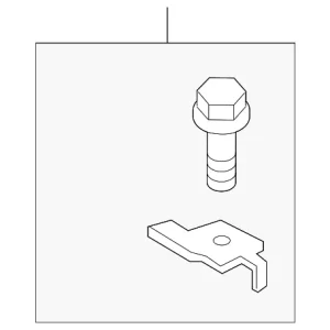 Child Seat Bracket - Mazda (GJ6A-57-77ZB)