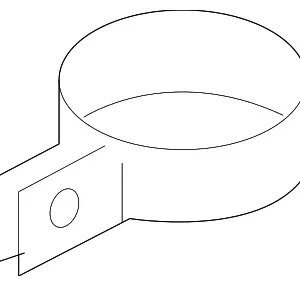 Dehydrator Bracket - Mazda (EG21-61-502)
