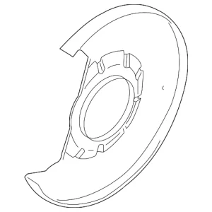 Splash Shield - Mazda (GP9A-26-261A)