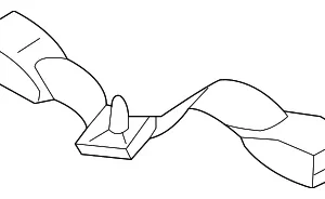 Outer Buckle - Mazda (TD11-57-780B-34)