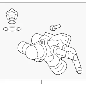 Thermostat Unit - Mazda (CY01-15-170A)