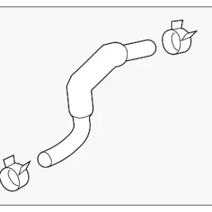 Lower Hose - Mazda (L5E1-15-18Y)